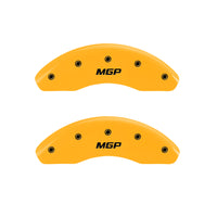 Thumbnail for MGP 4 Caliper Covers Engraved Front & Rear MGP Yellow Finish Black Characters 2009 Scion tC
