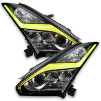 Thumbnail for Oracle 15-21 Nissan GT-R RGB+W (Lightning Bolt) Headlight DRL Kit- w/o Controller SEE WARRANTY