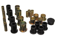 Thumbnail for Energy Suspension 82-04 Ford Blazer/S10/S15 PickUp 2WD Black Front Control Arm Bushing Set