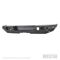 Thumbnail for Westin 18-19 Jeep Wrangler JL WJ2 Rear Bumper w/  Sensors (Excl. Wrangler JK) - Textured Black