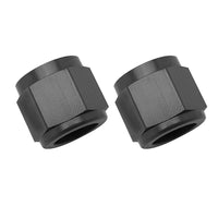 Thumbnail for Russell Performance -6 AN Tube Nuts 3/8in dia. (Black) (2 pcs.)