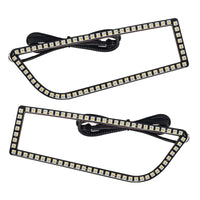 Thumbnail for Oracle 1421 Polaris RZR 900/1000 Turbo Dynamic RGB+A Seq Turn Signal Headlight Halo KitSEE WARRANTY