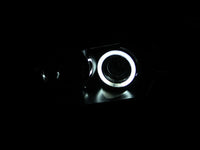 Thumbnail for ANZO 2004-2008 Mazda 3 Projector Headlights w/ Halo Black (CCFL)
