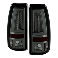 Thumbnail for Spyder Chevy Silverado 1500/2500 03-06 Version 2 LED Tail Lights - Smoke ALT-YD-CS03V2-LED-SM