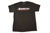 Thumbnail for Aeromotive Standard Logo Black/Red T-Shirt - XX-Large