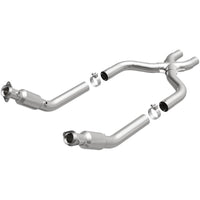 Thumbnail for MagnaFlow 13-14 Ford Mustang 5.8L OEM Underbody Direct Fit EPA Compliant Catalytic Converter