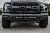 Thumbnail for Road Armor 17-20 Ford Raptor Stealth Front Non-Winch Bumper - Tex Blk