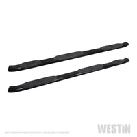 Thumbnail for Westin 2019 Chevrolet Silverado/Sierra 1500 CC (5.5ft) PRO TRAXX 5 WTW Oval Nerf Step Bars - Black