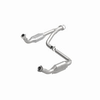 Thumbnail for MagnaFlow Conv DF 07-09 Chevrolet/GMC Silverado/Sierra 2500 HD 6.0L Y-Pipe Assembly excludes Classic