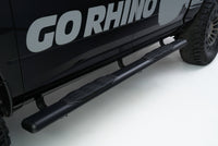 Thumbnail for Go Rhino 18-20 Jeep Wrangler JLU 1000 Series Side Steps - Tex Blk