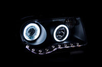 Thumbnail for ANZO 2005-2010 Chrysler 300C Projector Headlights w/ Halo Black (CCFL) G2