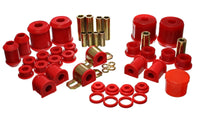 Thumbnail for Energy Suspension 00-1/01 Mitsubishi Eclipse FWD Red Hyper-flex Master Bushing Set