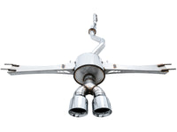 Thumbnail for AWE Tuning 2016+ Honda Civic Si Touring Edition Exhaust w/Front Pipe & Dual Chrome Silver Tips