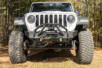Thumbnail for Rugged Ridge HD Bumper Stubby Front 07-18 Jeep Wrangler JK 18-20 Jeep Wrangler JL 2020 JT
