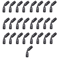 Thumbnail for Russell Performance -6 AN Black 45 Degree Full Flow Hose End