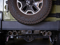 Thumbnail for aFe Rebel Series 2.5in 409 SS Axle-Back Exhaust Polished 07-18 Jeep Wrangler (JK) V6-3.6L/3.8L