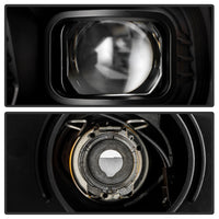 Thumbnail for Spyder 19-22 Dodge Ram 2500 (Halogen Only) Projector Headlights - Black PRO-YD-DR19HDHALSI-SEQ-BK