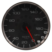 Thumbnail for Autometer Spek-Pro Gauge Speedometer 5in 180 Mph Elec. Programmable Black/Chrome