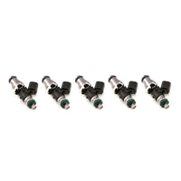 Thumbnail for Injector Dynamics ID1300X Injectors - 48mm Length - 14mm Top - 14mm Lower (Set of 5)