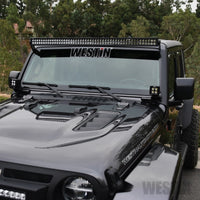 Thumbnail for Westin 18-19 Jeep Wrangler Pillar LED Light Mount - Black