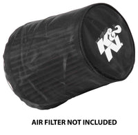 Thumbnail for K&N Black Drycharger Rectangle Straight Air Filter Wrap - Black