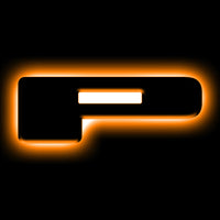 Thumbnail for ORACLE Lighting Universal Illuminated LED Letter Badges - Matte Blk Surface Finish - P SEE WARRANTY