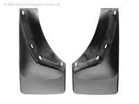 Thumbnail for WeatherTech 07-13 Chevrolet Silverado No Drill Mudflaps - Black