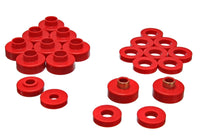 Thumbnail for Energy Suspension Cj5-7 Body Mounts - Red