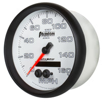 Thumbnail for Autometer Phantom II 5in 0-140MPH In-Dash Electronic GPS Programmable Speedometer