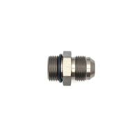 Thumbnail for DeatschWerks 10AN ORB Male to 10 AN Male Flare Adapter (Incl O-Ring) - Anodized Matte Black