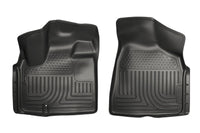 Thumbnail for Husky Liners 08-12 Chrysler Town Country/Dodge Grand Caravan WeatherBeater Black Floor Liners