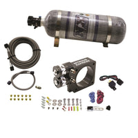 Thumbnail for Nitrous Express 86-93 Ford Mustang GT 5.0L (Pushrod) Nitrous Plate Kit w/12lb Bottle