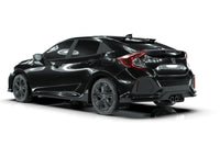 Thumbnail for Rally Armor 17-21 Honda Civic Sport/Sport Touring Black UR Mud Flap w/White Logo