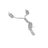 Thumbnail for MagnaFlow Sys C/B 12-15 Audi A6 / A7 3.0L V6 SS 2.5in Dual Split Rear Ext 4in Tips