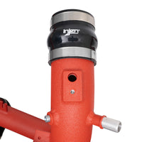 Thumbnail for Injen 21-23 Ford Bronco 2.7L V6 (TT) EcoBoost SES Intercooler Pipes - Wrinkle Red