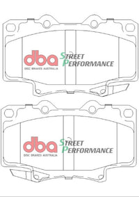 Thumbnail for DBA 91-96 Toyota Land Cruiser SP500 Front Brake Pads