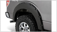 Thumbnail for Bushwacker 09-14 Ford F-150 Styleside Pocket Style Flares 4pc 67.0/78.8/97.4in Bed - Black