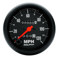 Thumbnail for Autometer Z Series 85mm 120 mph Speedometer Mechanical Gauge