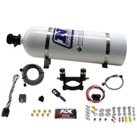 Thumbnail for Nitrous Express 13-16 Dodge Dart 2.0L Nitrous Plate Kit (35-100HP) w/15lb Bottle