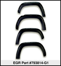 Thumbnail for EGR 11-15 Ford Super Duty Bolt-On Look Color Match Fender Flares - Set - Carbon Black