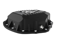 Thumbnail for aFe 2020 Chevrolet Silverado 2500 HD  Rear Differential Cover Black ; Pro Series w/ Machined Fins