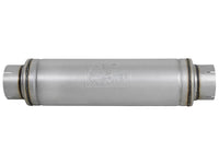 Thumbnail for aFe ATLAS Aluminized Steel Muffler 5in Center/Center 24in L x 7in Diameter - Round Body