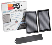 Thumbnail for K&N 16-18 Nissan Titan XD Cabin Air Filter (Set of 2)