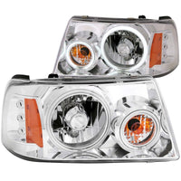 Thumbnail for ANZO 2001-2011 Ford Ranger Projector Headlights w/ Halo Chrome (CCFL) 1 pc