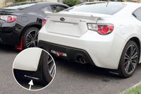Thumbnail for Rally Armor 13-17 Subaru BRZ/Toyota FR-S Black UR Mud Flap w/White Logo