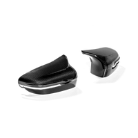 Thumbnail for Akrapovic 2018+ BMW M5 (F90) / 2020 BMW M8 (F91/F92) Carbon Fiber Mirror Cap Set - High Gloss