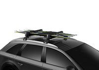 Thumbnail for Thule SnowPack Extender Slide-out Ski/Snowboard Rack (Up to 6 Pair Skis/4 Snowboards) - Black