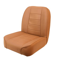 Thumbnail for Rugged Ridge Low-Back Front Seat Non-Recline Tan 55-86 CJ