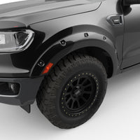Thumbnail for EGR 19-22 Ford Ranger Painted To Code Shadow Traditional Bolt-On Look Fender Flares Black Set Of 4