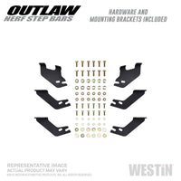 Thumbnail for Westin 05-19 Toyota Tacoma Double Cab Outlaw Nerf Step Bars